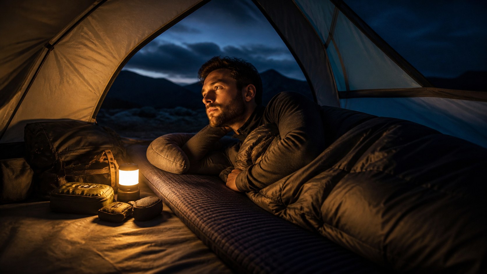 Comment bien dormir sous une tente quand on se réveille au moindre bruit ?